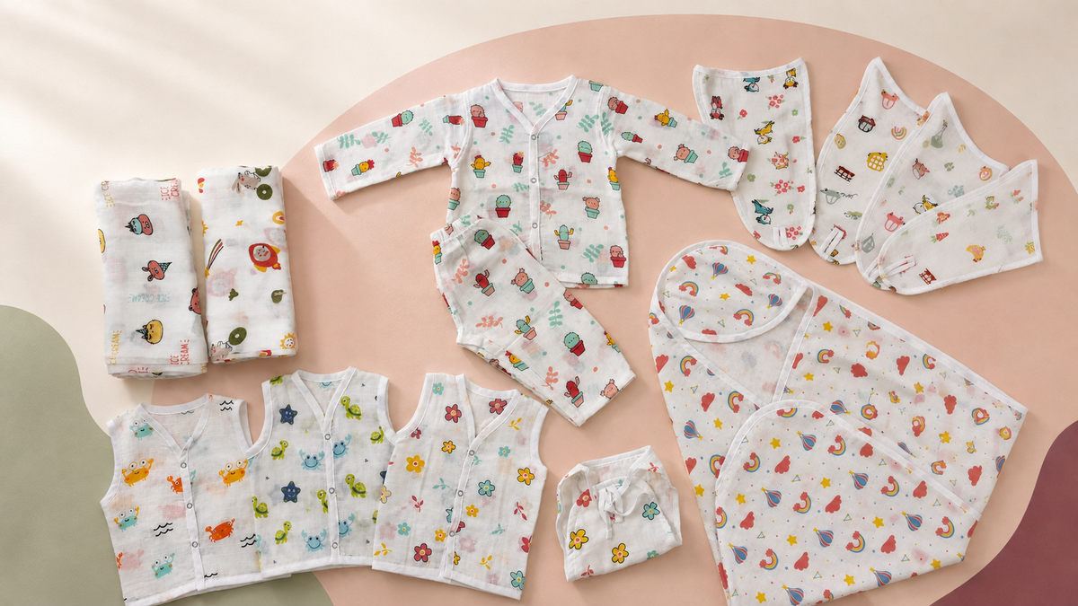 Maison Joey Soft Beginnings muslin collection